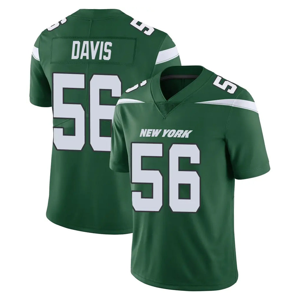 NY.Jets #56 Demario Davis Player Green Limited Vapor Home Game BALCE Stitched Jerseys