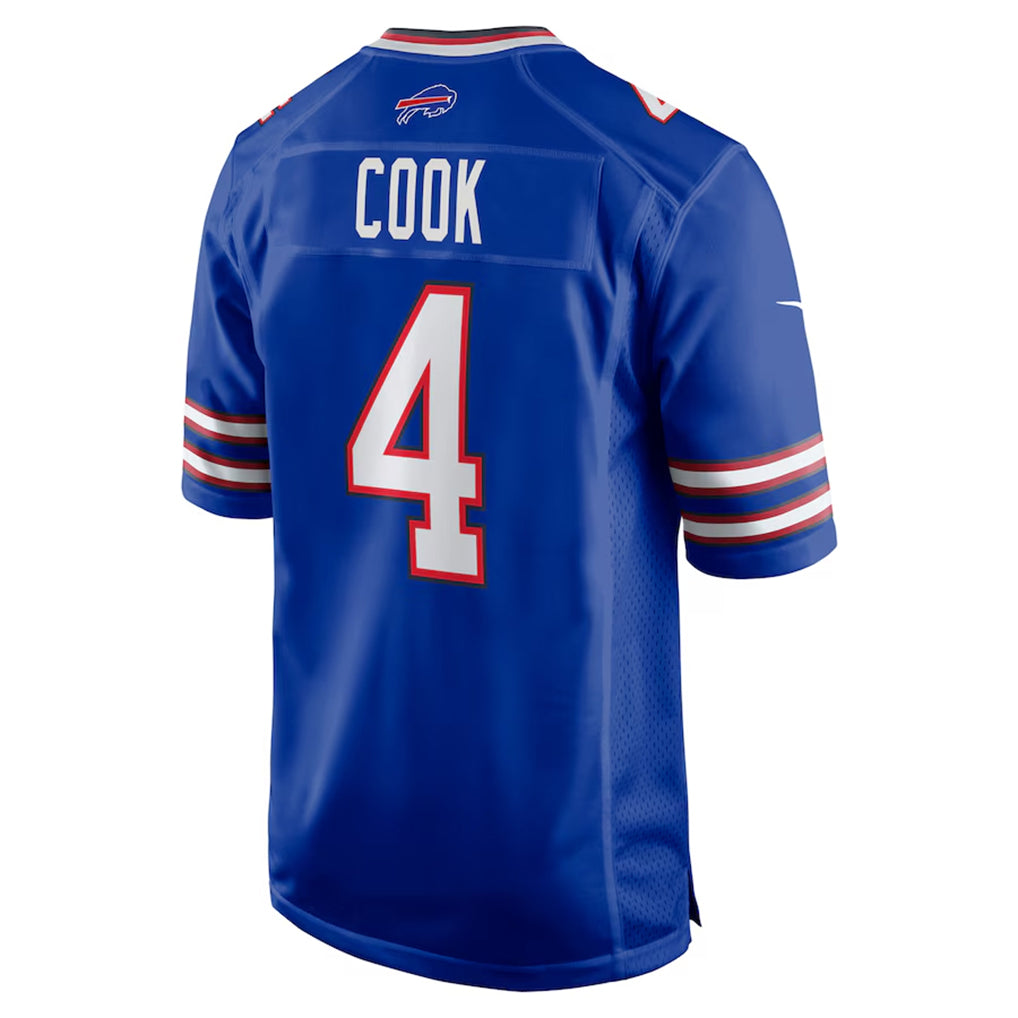 B.Bills #4 James Cook III Player Royal Home Game BALCE Stitched Jerseys