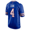 B.Bills #4 James Cook III Player Royal Home Game BALCE Stitched Jerseys