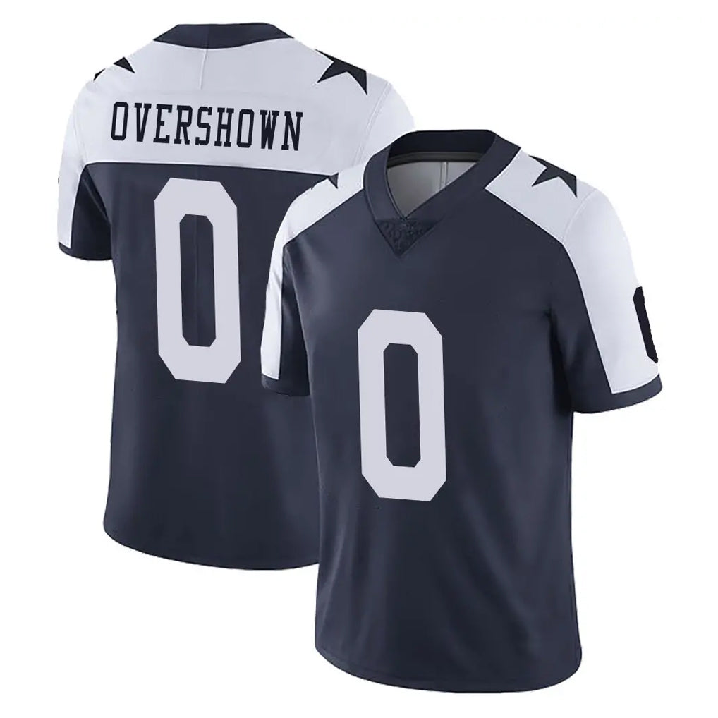 D.Cowboys #0 DeMarvion Overshown Player Navy-White Limited Alternate Vapor Untouchable Home Game BALCE Stitched Jerseys