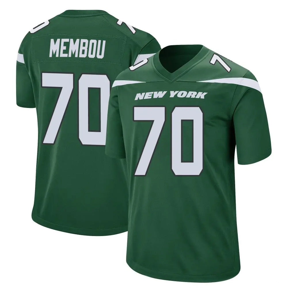 NY.Jets #70 Armand Membou Player Green Home Game BALCE Stitched Jerseys