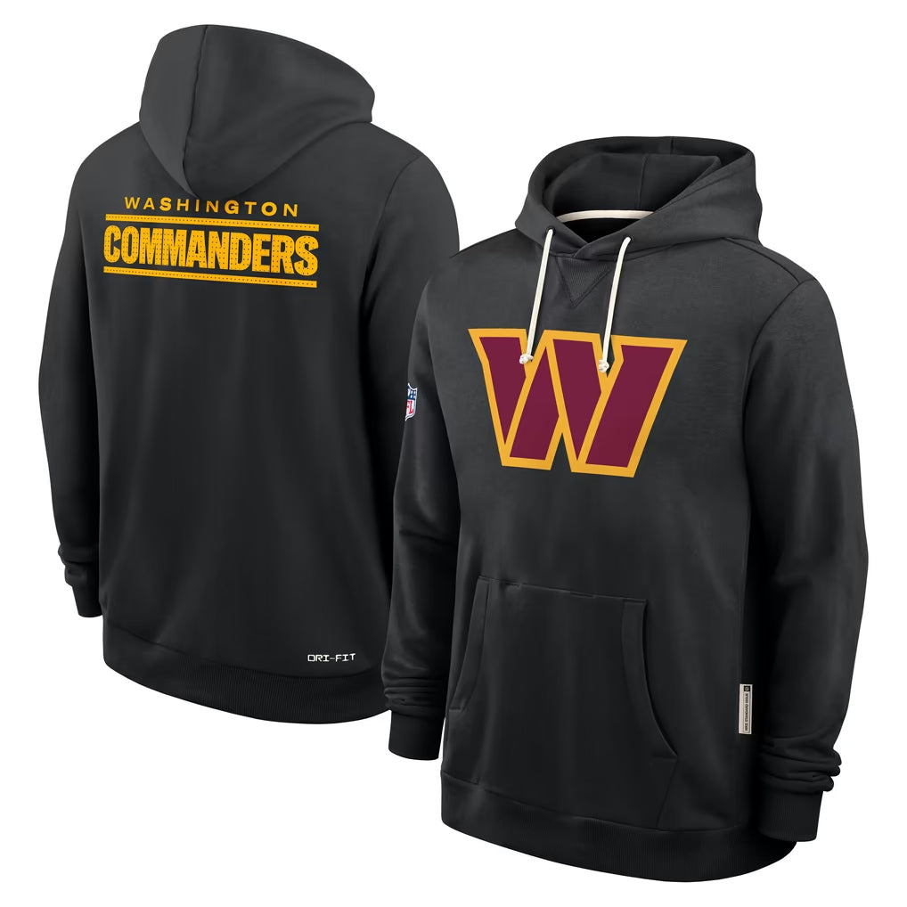 W.Commanders ## Commanders Blank Player Gray LOGO Performance Pullover Hoodies Game BALCE Stitched Jerseys