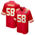 KC.Chiefs #58 Derrick Thomas Player Red Home Game BALCE Stitched Jerseys