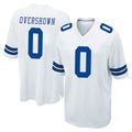 D.Cowboys #0 DeMarvion Overshown Player White Home Game BALCE Stitched Jerseys