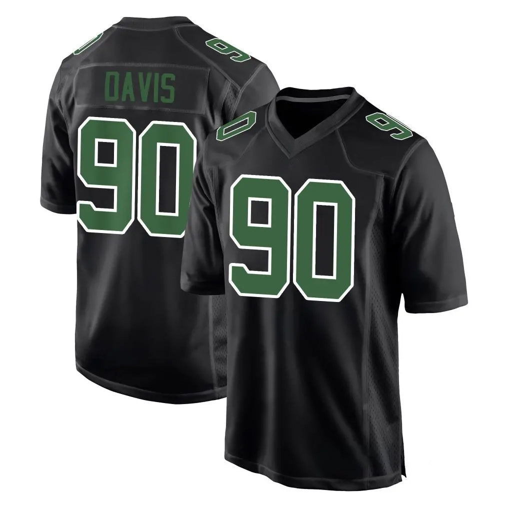 P.Eagles #90 Jordan Davis Player Carbon Green Fashion Home Game BALCE Stitched Jerseys