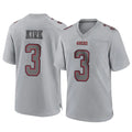 SF.49ers #3 Christian Kirk Player Gray Atmosphere Fashion Home Game BALCE Stitched Jerseys
