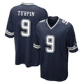 D.Cowboys #9 KaVontae Turpin Player Navy Home Game BALCE Stitched Jerseys