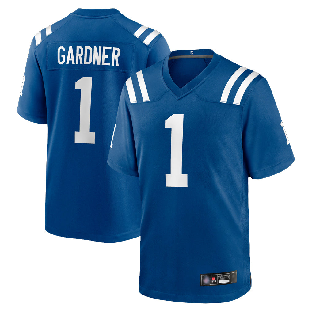 IN.Colts #1 Sauce Gardner Player Royal Home Game BALCE Stitched Jerseys