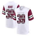 W.Commanders #39 Jeremy Reaves Player White Game Home BALCE Stitched Jerseys