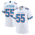 T.Titans #55 JC Latham Player White 2026 Game Home BALCE Stitched Jerseys