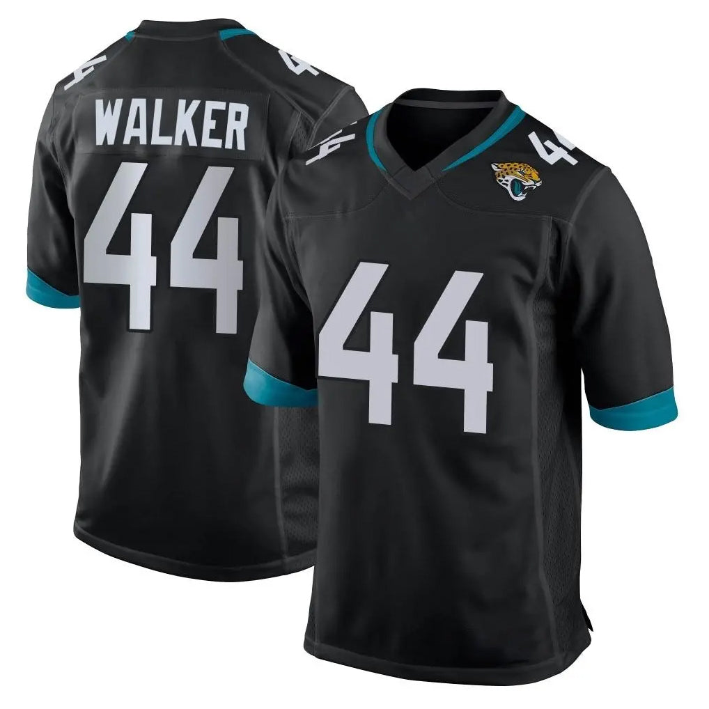 J.Jaguars #44 Travon Walker Player Black Home Game BALCE Stitched Jerseys