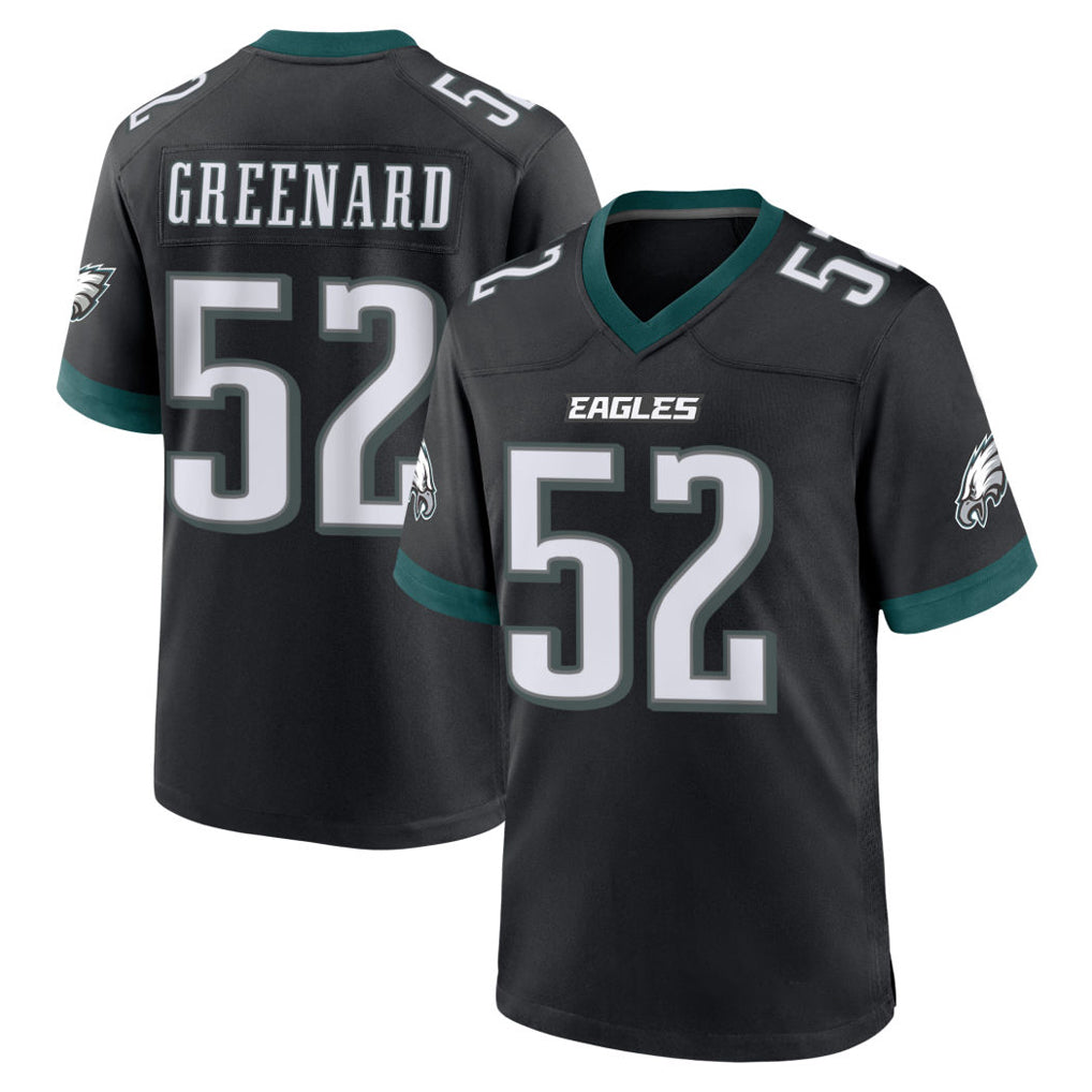 P.Eagles #52 Jonathan Greenard Player Black Game Home BALCE Stitched Jerseys