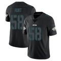 P.Eagles #58 Jalyx Hunt Player Limited Black Impact Home Game BALCE Stitched Jerseys