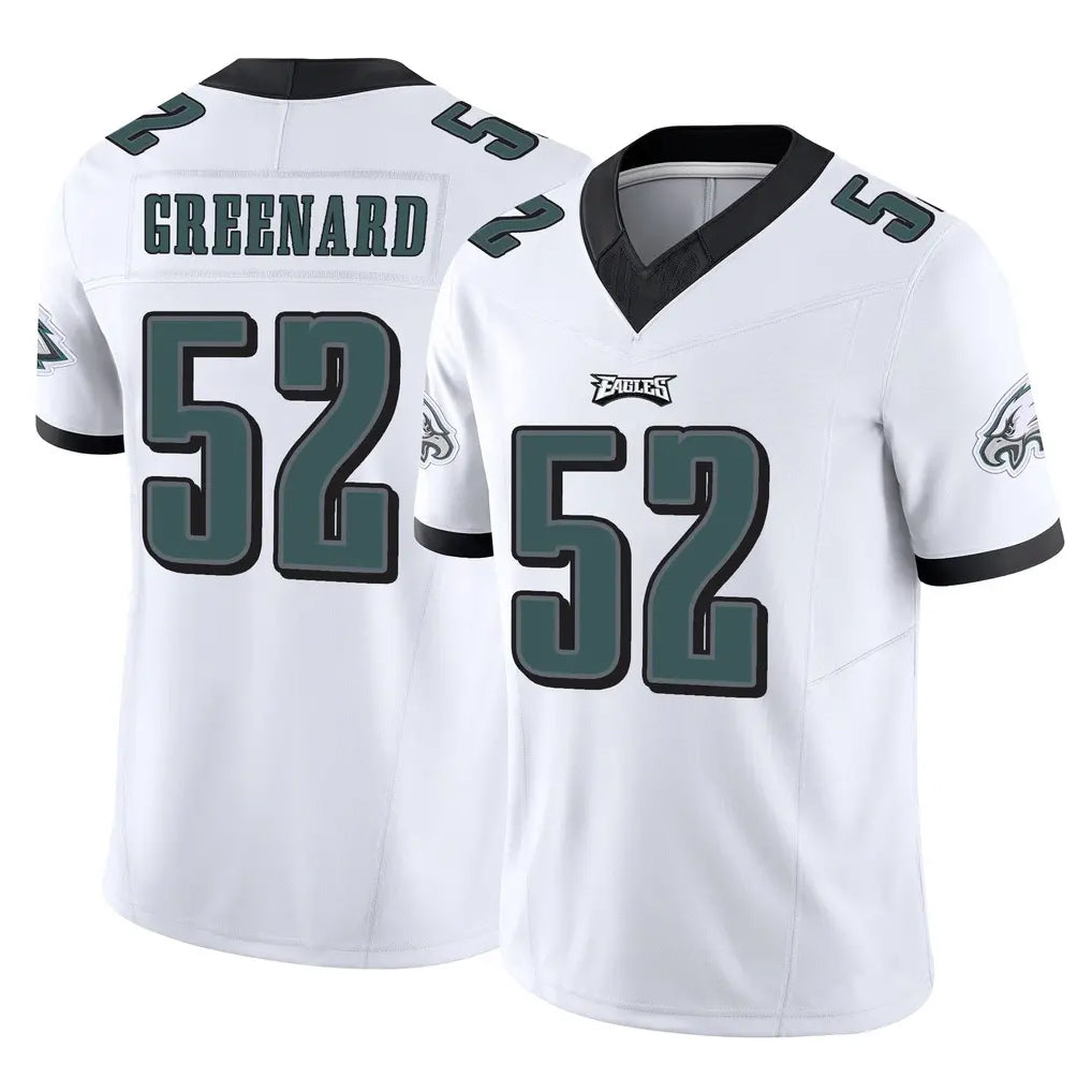 P.Eagles #52 Jonathan Greenard Player White Limited Vapor F.U.S.E. Home Game BALCE Stitched Jerseys