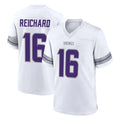 M.Vikings #16 Will Reichard Player White Alternate Home Game BALCE Stitched Jerseys