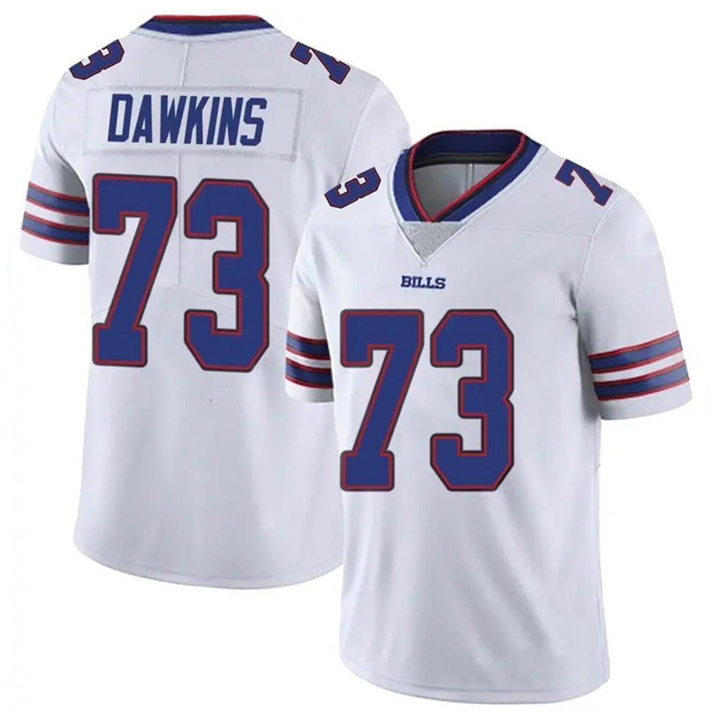 B.Bills #73 Dion Dawkins Player White Vapor Untouchable Limited BALCE Stitched Jerseys