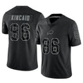 B.Bills #86 Dalton Kincaid Player Black RFLCTV Limited BALCE Stitched Jerseys