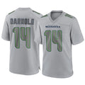 S.Seahawks #14 Sam Darnold Player Gray Atmosphere Fashion Home Game BALCE Stitched Jerseys