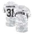 B.Bills #31 Maxwell Hairston Player Arctic Camo Salute to Service T-Shirt Hoodies BALCE Stitched Jerseys