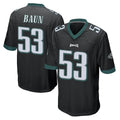 P.Eagles #53 Zack Baun Player Black Home Game BALCE Stitched Jerseys