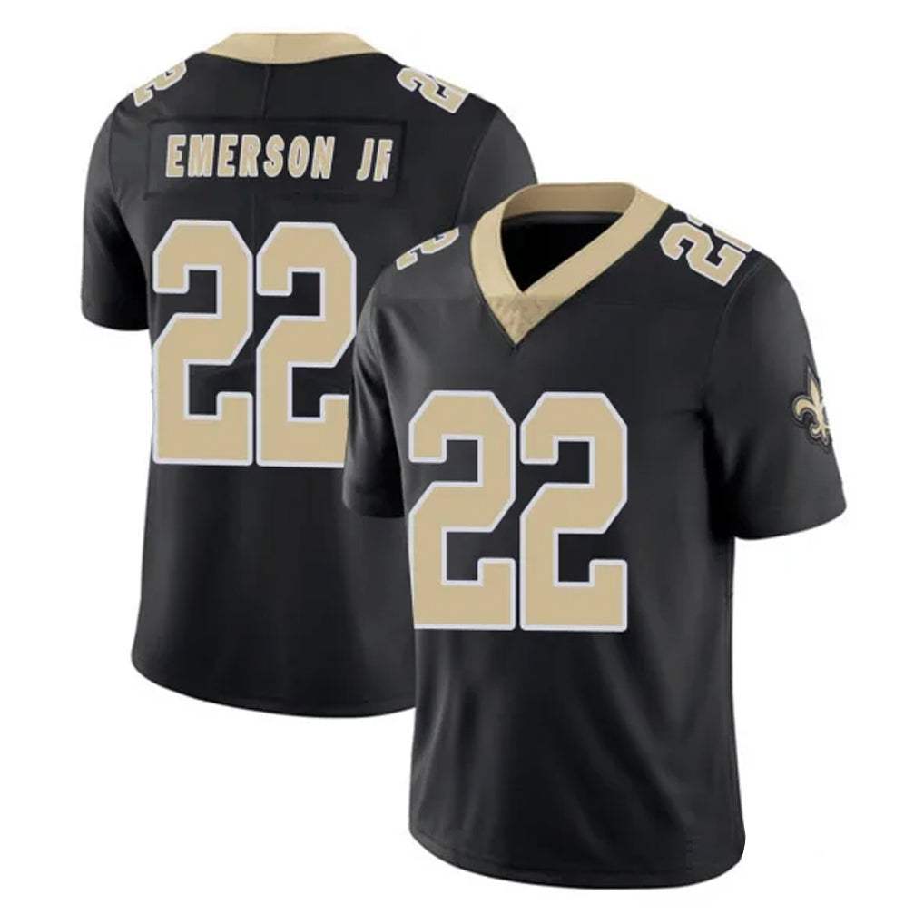 NO.Saints #22 Martin Emerson Jr. Player Black Limited Vapor Untouchable Home Game BALCE Stitched Jerseys