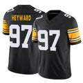 P.Steelers #97 Cameron Heyward Player Black Limited Alternate Vapor F.U.S.E. Home Game BALCE Stitched Jerseys