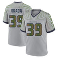 S.Seahawks #39 Ty Okada Player Grey 2025 Rivalries Collection Home Game BALCE Stitched Jerseys