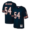 C.Bears #54 Brian Urlacher Player Navy Mitchell & Ness Legacy Replica BALCE Stitched Jerseys