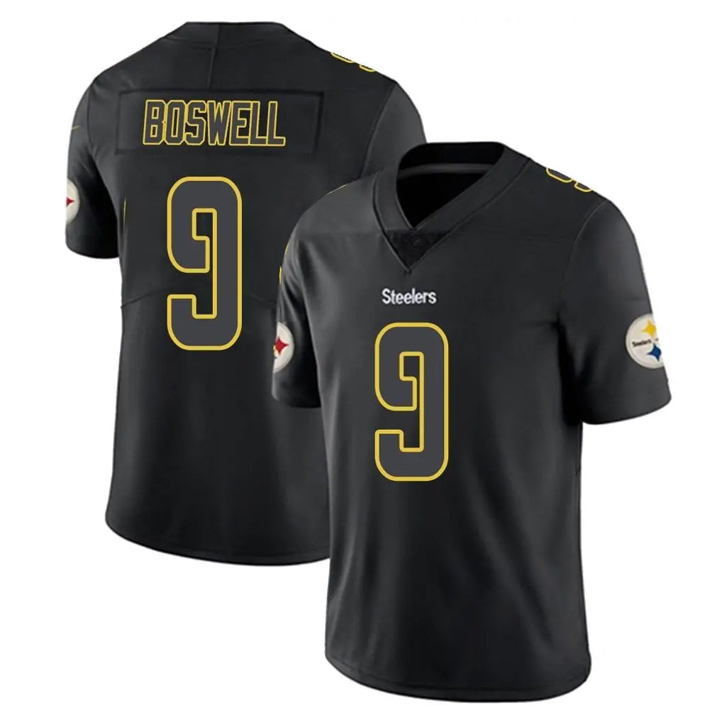 P.Steelers #9 Chris Boswell Player Black Impact Limited Home Game BALCE Stitched Jerseys