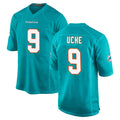 M.Dolphins #9 Joshua Uche Player Aqua Home Game BALCE Stitched Jerseys