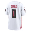 A.Falcons #0 Divine Deablo Player White Home Game BALCE Stitched Jerseys