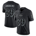 B.Ravens #89 Mark Andrews Player Black RFLCTV Limited BALCE Stitched Jerseys