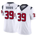 H.Texans #39 Henry To'oTo'o Player White Limited Vapor F.U.S.E. Home Game BALCE Stitched Jerseys