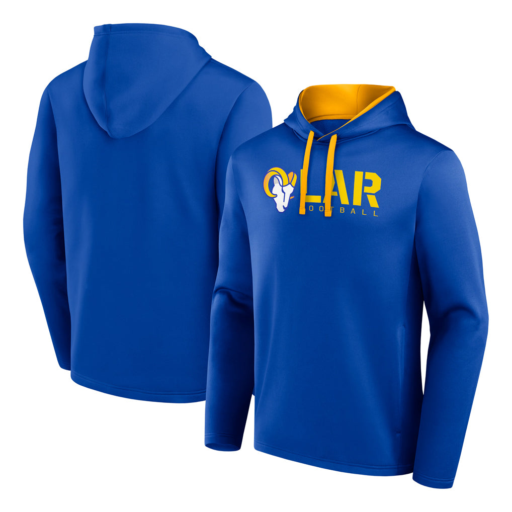 LA.Rams ## Rams Blank Player Royal Pullover Hoodie Limited Game BALCE Stitched Jerseys