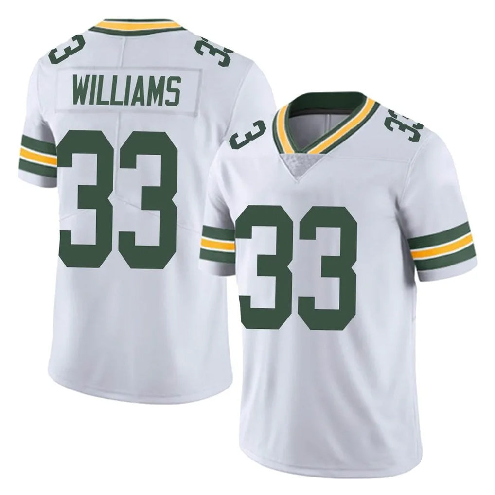 GB.Packers #33 Evan Williams Player White Vapor Untouchable Limited Home Game BALCE Stitched Jerseys