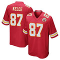 KC.Chiefs #87 Travis Kelce Player Red Home Game BALCE Stitched Jerseys