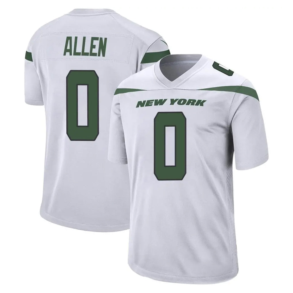 NY.Jets #0 Braelon Allen Player White Spotlight Home Game BALCE Stitched Jerseys