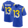 LA.Rams #13 Kurt Warner Player Royal Retired Limited BALCE Stitched Jerseys