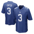 NY.Giants #3 Abdul Carter Player Royal Home Game BALCE Stitched Jerseys
