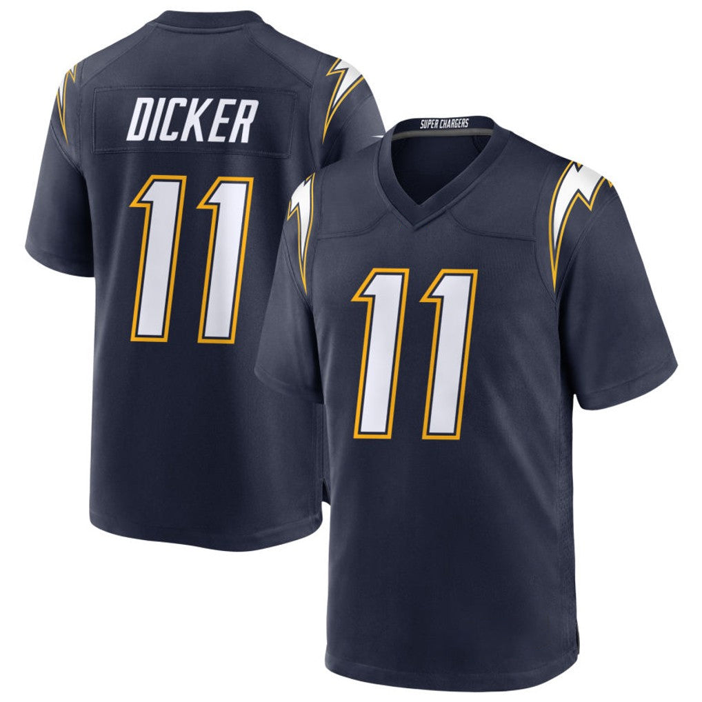 LA.Chargers #11 Cameron Dicker Player Navy Alternate Home Game BALCE Stitched Jerseys