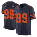 C.Bears #99 Gervon Dexter Sr. Player Navy Blue Alternate Vapor Untouchable Limited BALCE Stitched Jerseys