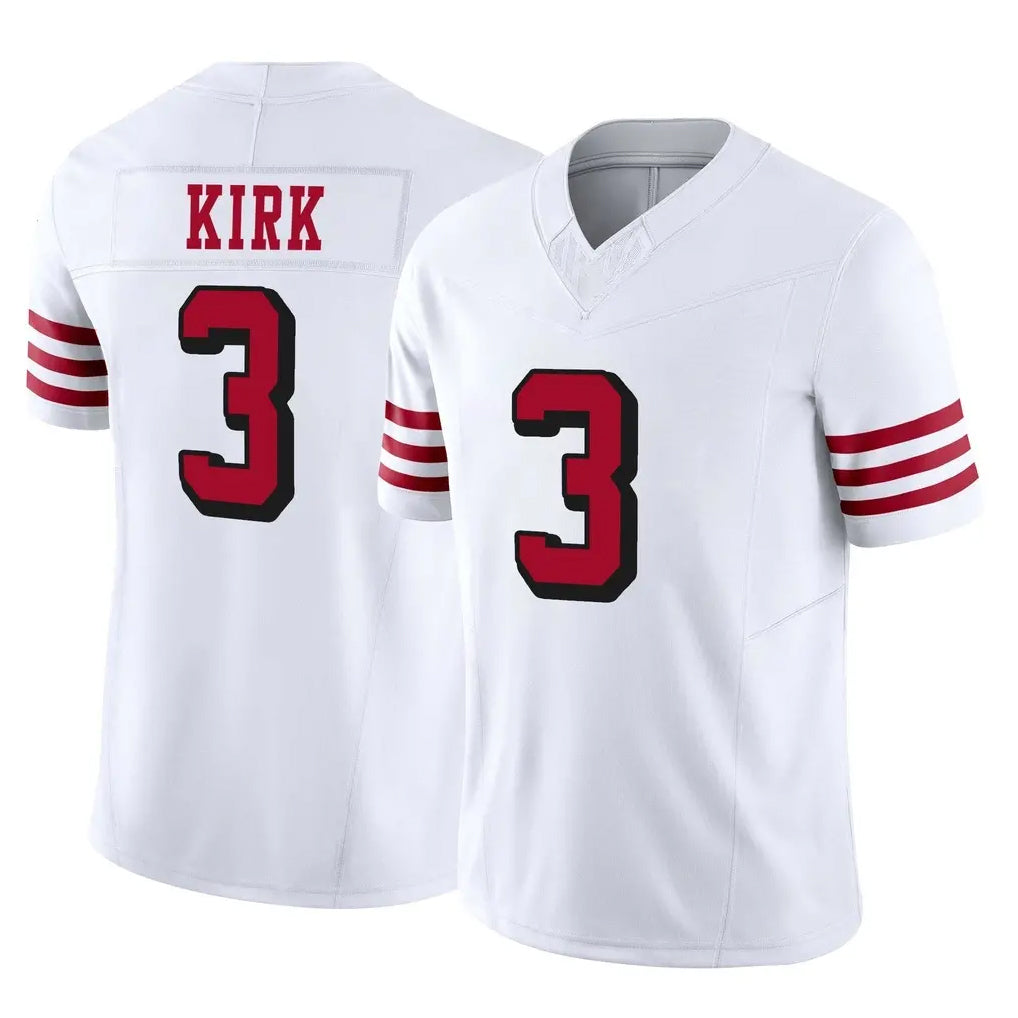 SF.49ers #3 Christian Kirk Player White Limited Alternate Vapor F.U.S.E. Home Game BALCE Stitched Jerseys