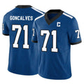 IN.Colts #71 Matt Goncalves Player Royal Limited Indiana Nights Alternate Vapor F.U.S.E. Home Game BALCE Stitched Jerseys