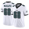 P.Eagles #68 Jordan Mailata Player White Limited Vapor F.U.S.E. Home Game BALCE Stitched Jerseys
