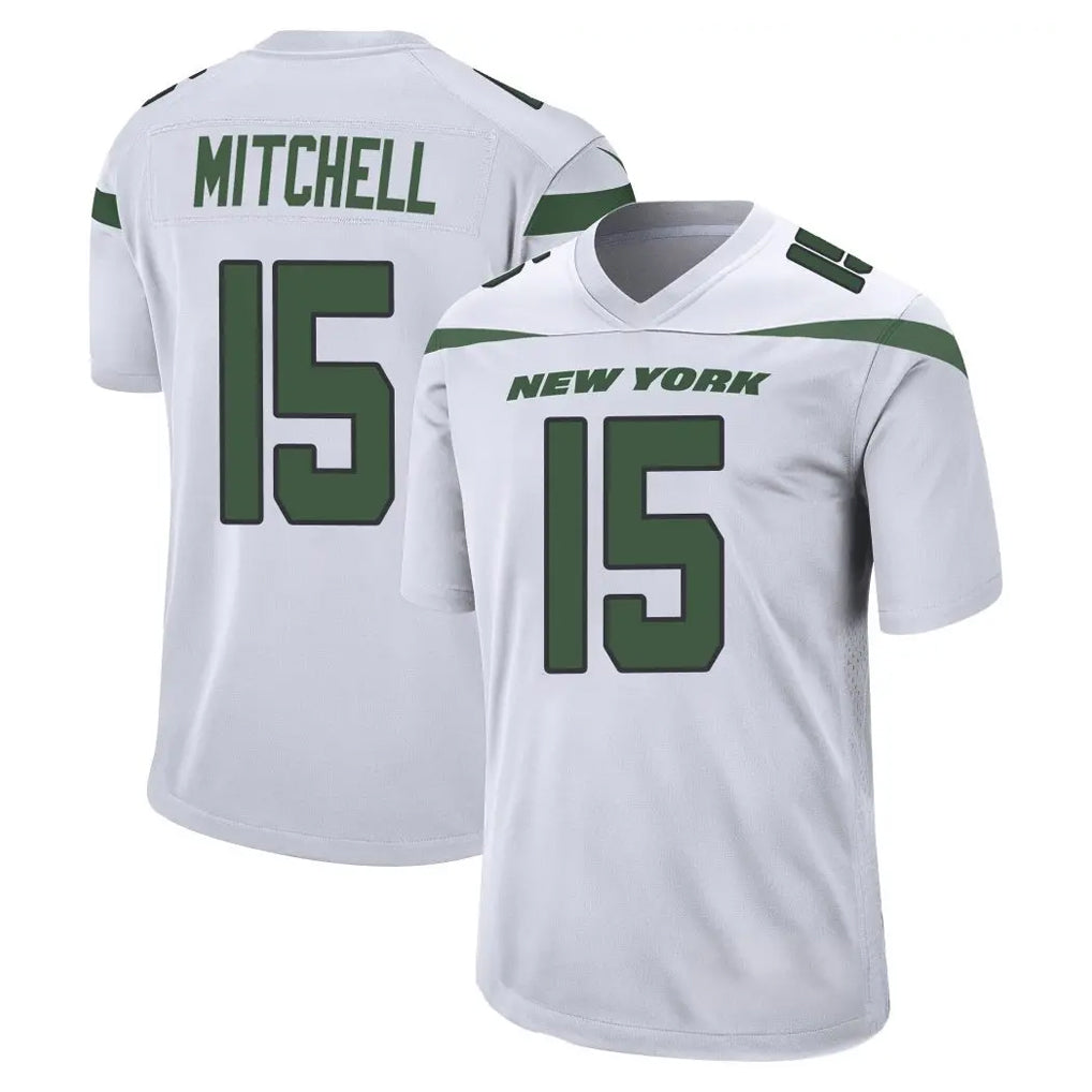 NY.Jets #15 Adonai Mitchell Player White Spotlight Home Game BALCE Stitched Jerseys
