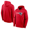 NE.Patriots ## Patriots Blank Player Red LOGO Pullover Hoodies Home Game BALCE Stitched Jerseys