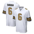 NO.Saints #6 Tyler Shough Player White Alternate Home Game BALCE Stitched Jerseys