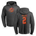 M.Dolphins #2 Malik Willis Player Darkgray Pullover Hoodies Limited BALCE Stitched Jerseys
