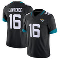 J.Jaguars #16 Trevor Lawrence Player Black Vapor F.U.S.E. Limited Home Game BALCE Stitched Jerseys