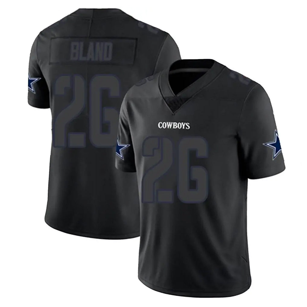 D.Cowboys #26 DaRon Bland Player Black Impact Limited Home Game BALCE Stitched Jerseys